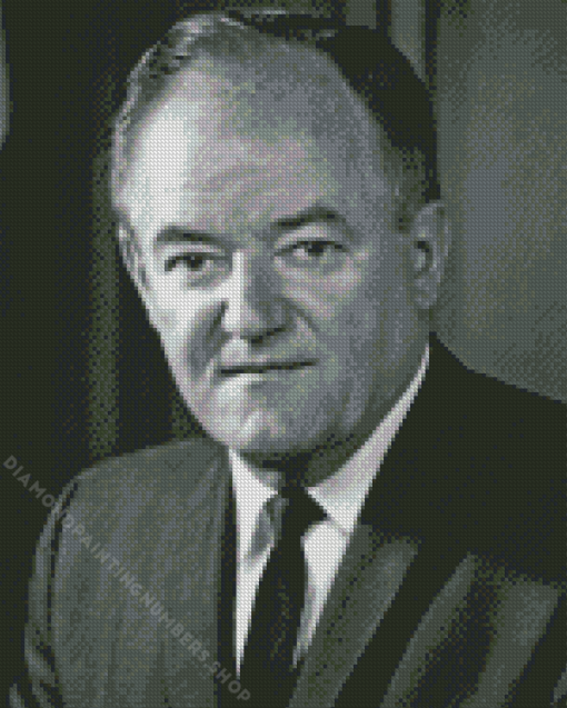 Hubert Humphrey Diamond Painting