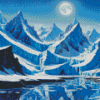 Icy Mountain Diamond Painting