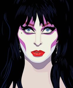 Illustration Elvira Diamond Painting