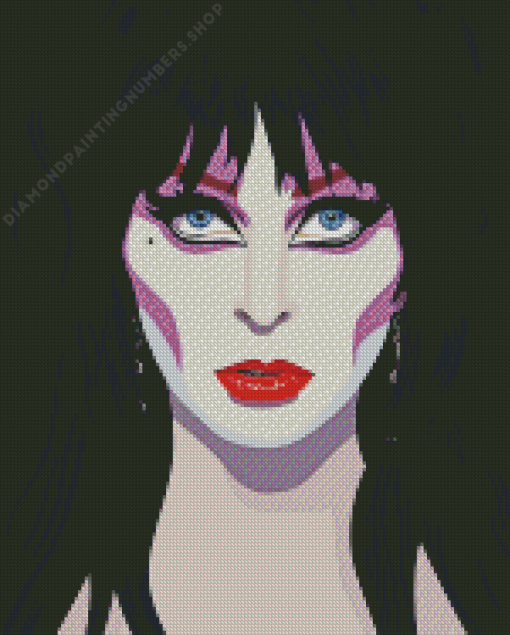 Illustration Elvira Diamond Painting