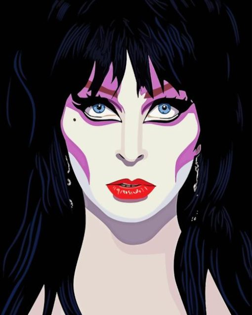 Illustration Elvira Diamond Painting