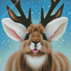 Jackalope Diamond Painting