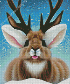 Jackalope Diamond Painting