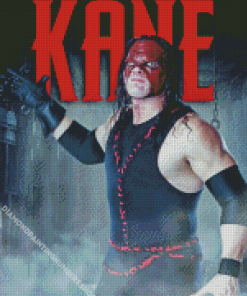 Kane WWE Poster Diamond Painting