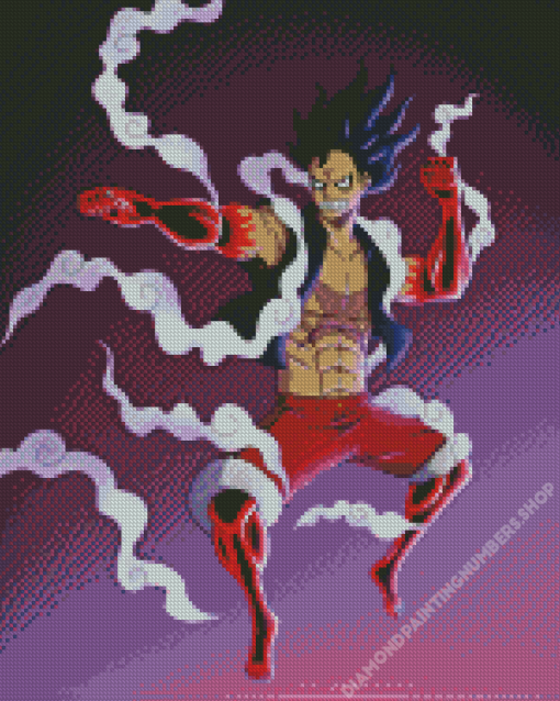 Luffy Gear 4 Diamond Painting