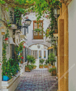 Marbella Old Town Diamond Painting