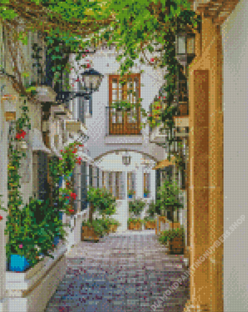 Marbella Old Town Diamond Painting