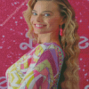 Margot Barbie Movie Diamond art