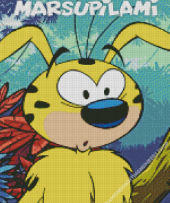 Marsupilami Diamond art