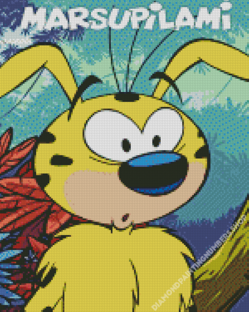 Marsupilami Diamond art