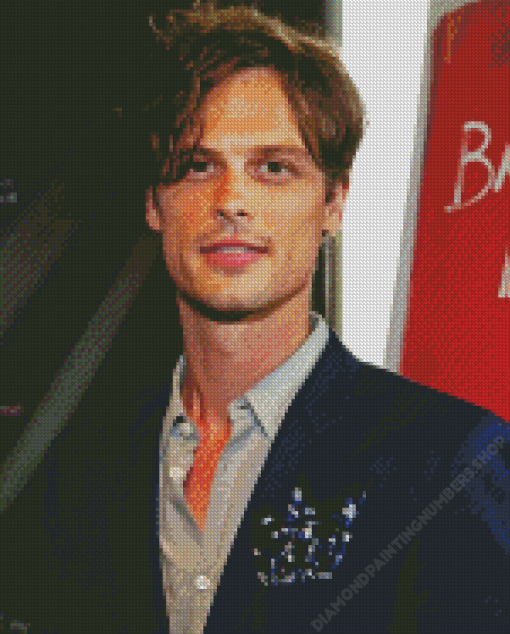 Matthew Gubler Actor Diamond Painting