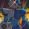 Mega Man X Hero Diamond Painting