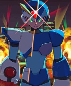 Mega Man X Hero Diamond Painting