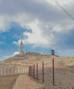 Mount Ventoux in France Diamond Painting