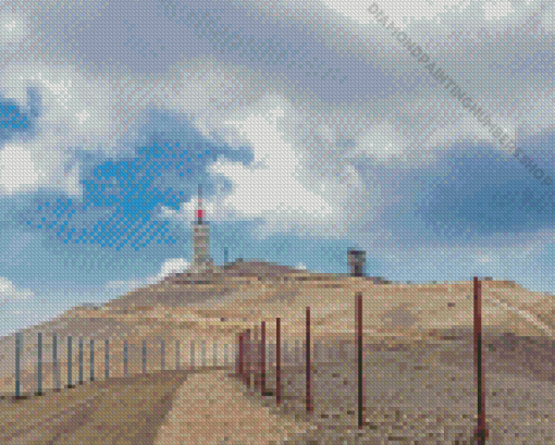 Mount Ventoux in France Diamond Painting