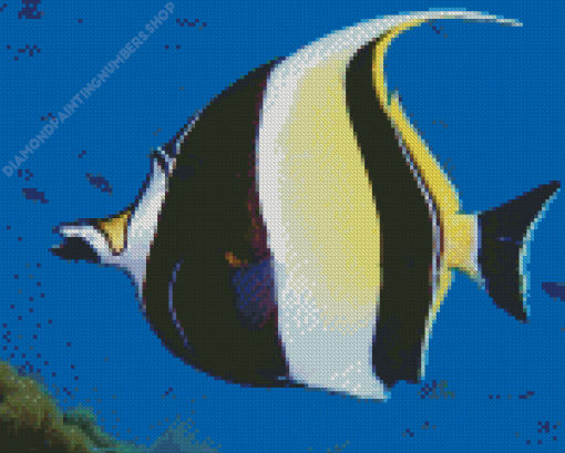 Moorish Idol Diamond Painting