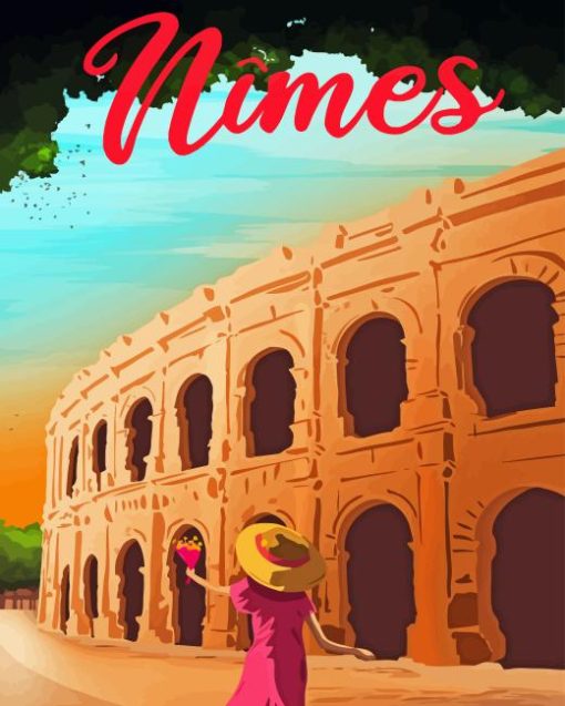 Nimes Poster Diamond Painting