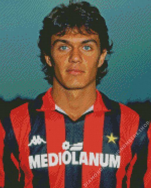 Paolo Maldini Diamond Painting