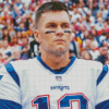 Patriots Tom Brady Diamond Painting