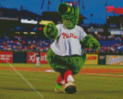 Philadelphia Phanatic Diamond by numbers