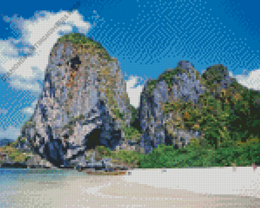 Phra Nang Beach Diamond Painting