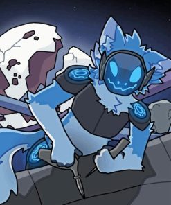 Protogen Furry Diamond Painting