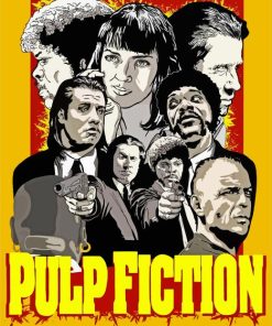 Pulp Fiction Poster Diamond Painting