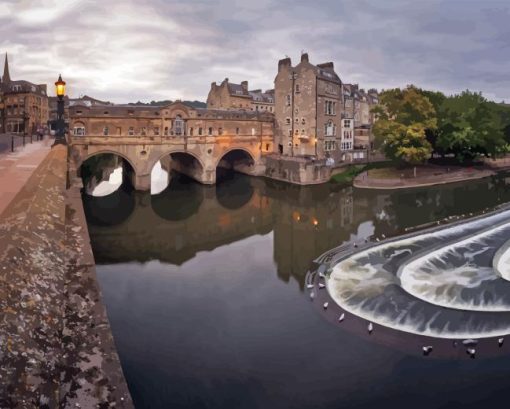 Pulteney Bridge Diamond Painting