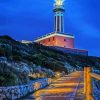 Punta Carena Lighthouse Diamond Painting