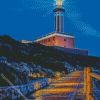 Punta Carena Lighthouse Diamond Painting