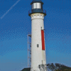 Queenscliff White Lighthouse Diamond art