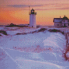 Race Point Lighthouse Diamond Painting