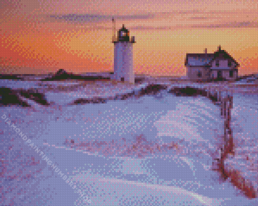 Race Point Lighthouse Diamond Painting