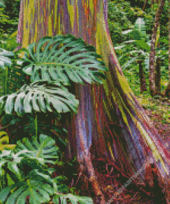 Rainbow Eucalyptus Diamond Painting