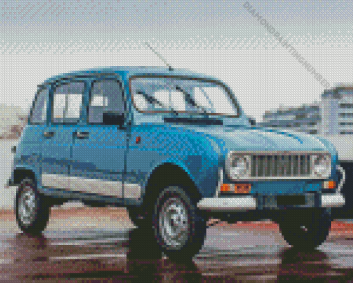 Renault 4 Diamond by numbers