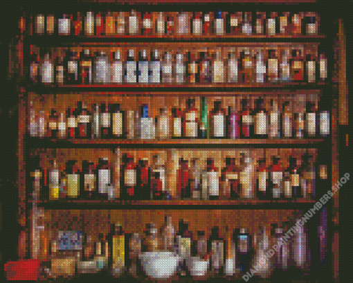 Retro Pharmacy Diamond Painting