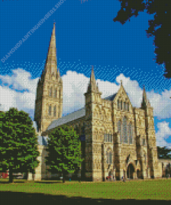 Salisbury Cathedral Diamond Painting