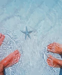 Sea Feet Diamond Painting