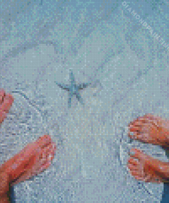 Sea Feet Diamond Painting