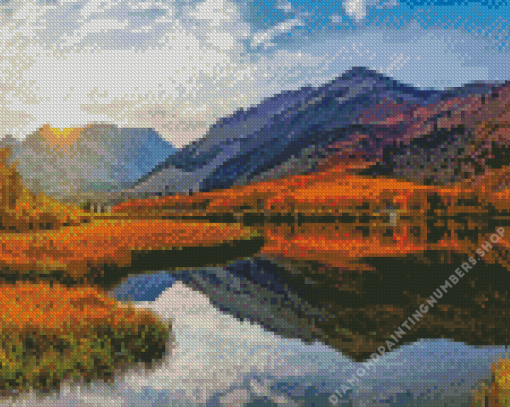 Sierra Mountains Diamond Painting