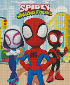 Spidey and His Amazing Friends Diamond Painting