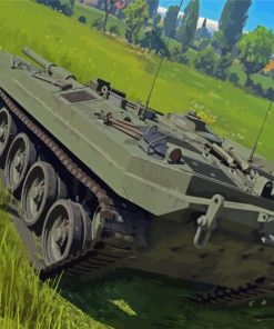 Stridsvagn 103 Diamond Painting