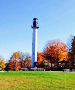 Summersville Lake Lighthouse Diamond Paints