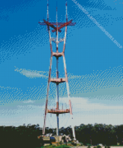 Sutro Tower Diamond Painting