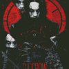 The Crow Film Poster Diamond by numbers