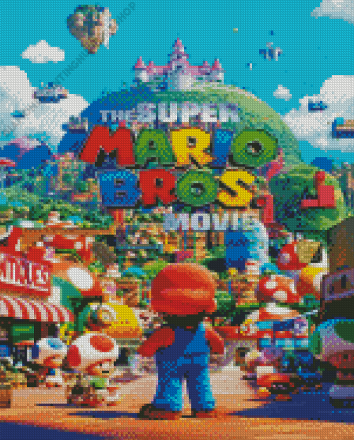 The Super Mario Movie Diamond Painting