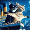 Titanic Cat Diamond Painting