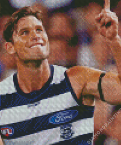 Tom Hawkins Footballer Diamond Painting