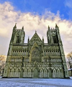 Trondheim Nidaros Cathedral Diamond Painting