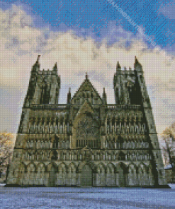 Trondheim Nidaros Cathedral Diamond Painting